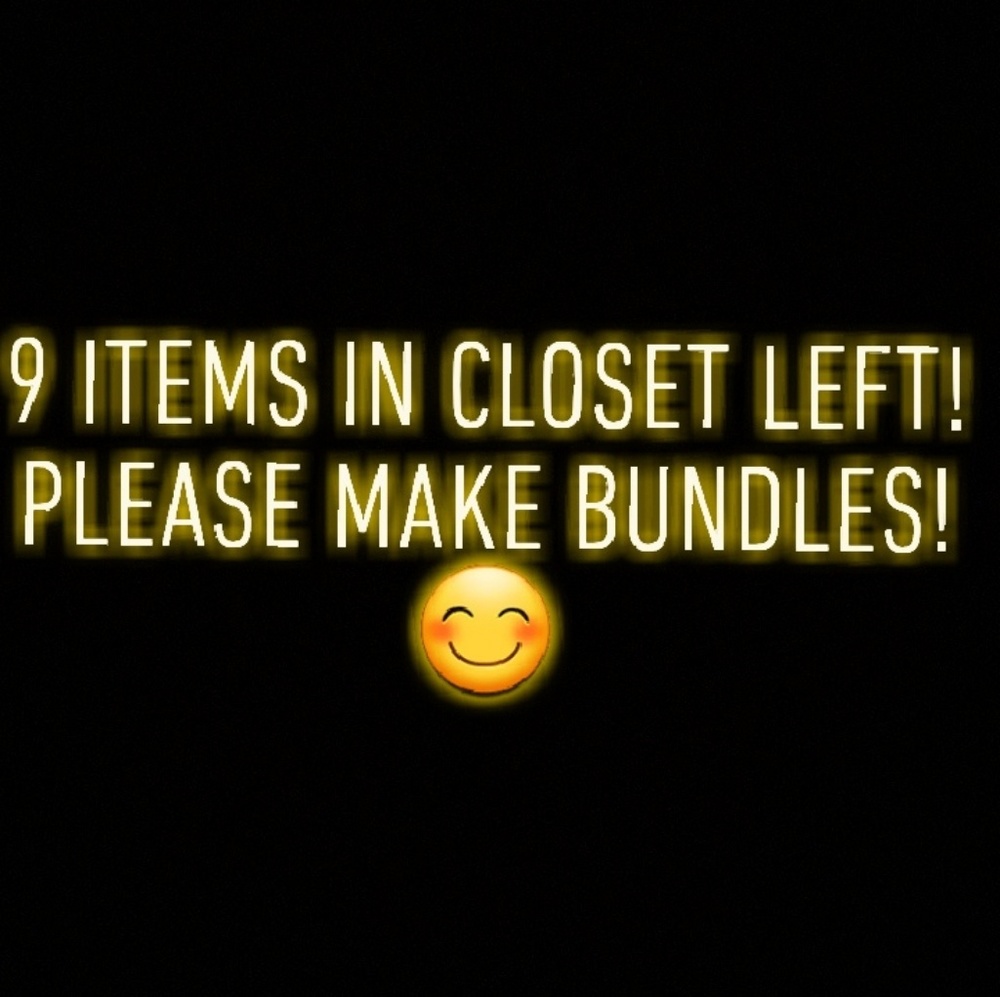 LAST CHANCE! ALL MUST GO!
